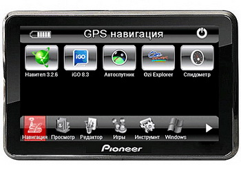 GPS Навигатор Pioneer PA-523 Ver.2-800Mg